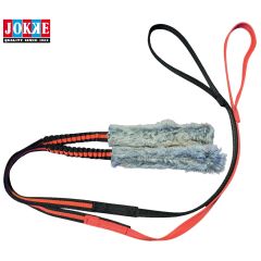 Black & Red Rabbit – kotimainen 120 cm kahvallinen motivointituote, kaninkarva 21 × 6 cm