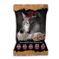 Alpha Spirit Snack kalkkuna 50 g x 15 kpl