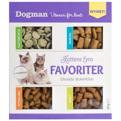 Dogman kissan neljä herkkua 95 g