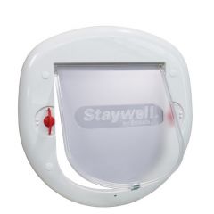 Staywell® manuaalinen, 4-tie, lukittuva, kissanluukku