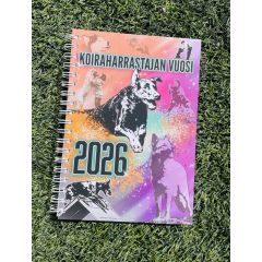 Koiraharrastajan Vuosi 2026 – Kalenteri ja treenipäiväkirja