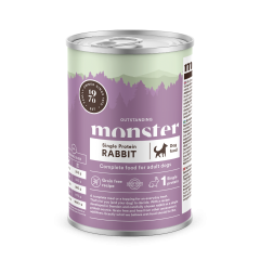 Monster Adult Single Rabbit 400 g
