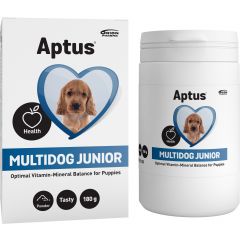 Aptus Multidog JUNIOR vitamiinilisä 180 g jauhe