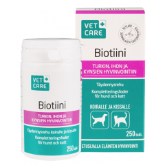 Vetcare Biotiini 250 tabl.