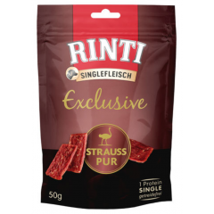 PÄIVÄYSALE Rinti Exclusive Strauss Pur strutsinami 50 g x 4 kpl