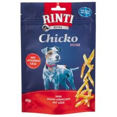 PÄIVÄYSALE Rinti Chicko Mini kana-juustoliuskat 80 g x 5 kpl