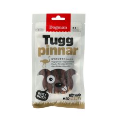 Dogman purutikut strutsilla