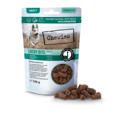 Chewies Lucky Bits Strutsi 100 g lihaisa treeninamu, strutsia 81 %! 