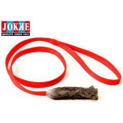 Red Rabbit – kotimainen 120 cm kahvallinen motivointituote, kaninkarva 21 × 6 cm