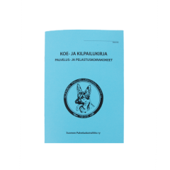 Palveluskoirakokeiden kilpailukirja