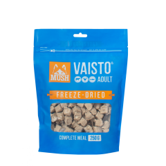 MUSH Vaisto Sininen – pakastekuivattu koiran täysravinto pohjoismaisista raaka-aineista