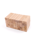 Huolella viimeisteltyjä tunnistusnoutokapuloita 50 kpl pakkauksessa. 